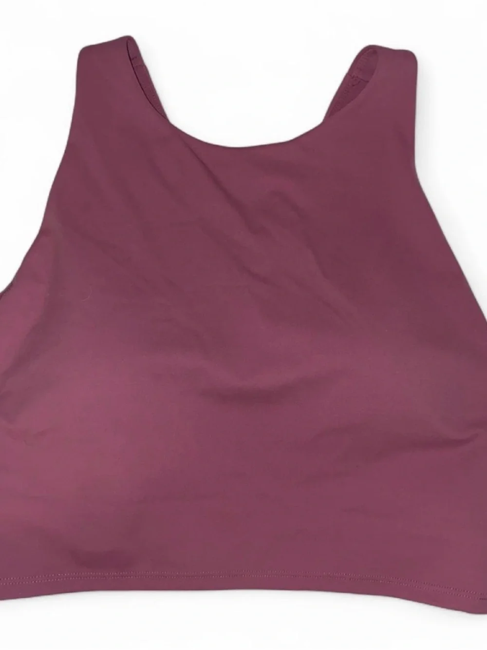 Avia Mauve Crop Sports Tank Top